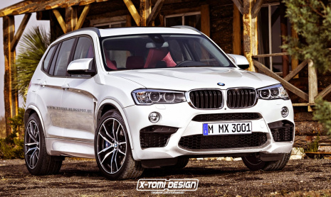 Потенциальные рендеры BMW X3M от X-Tomi Design